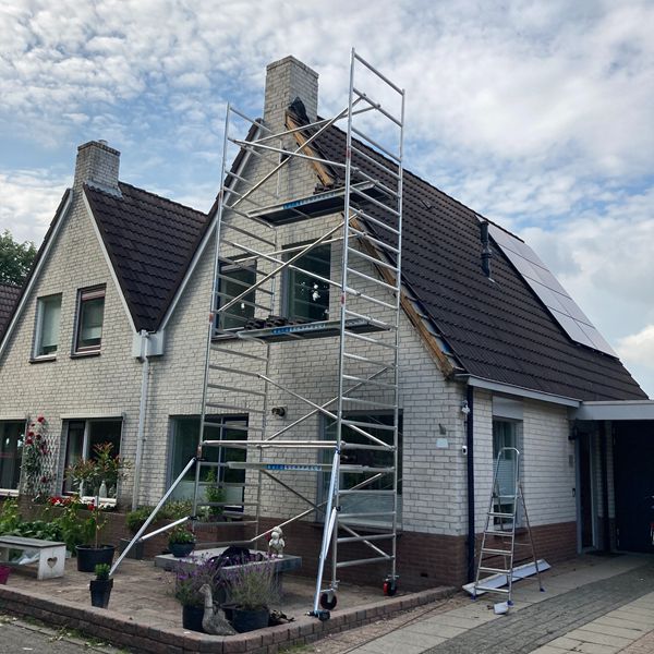 Rolsteiger op aanhanger 8,2m werkhoogte