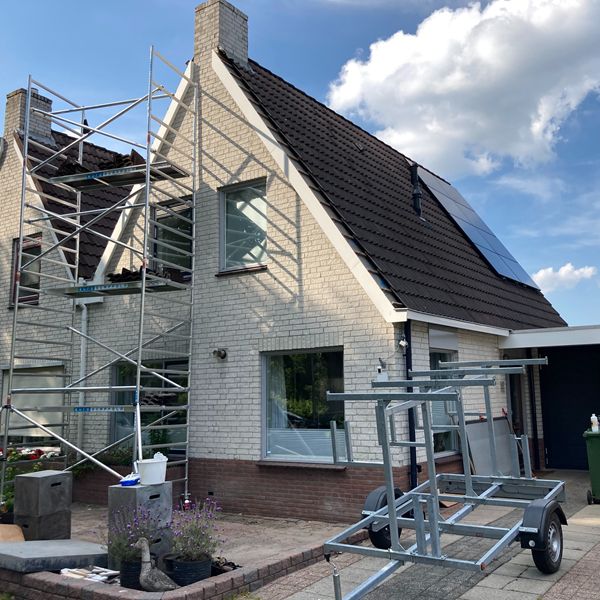 Rolsteiger op aanhanger 8,2m werkhoogte